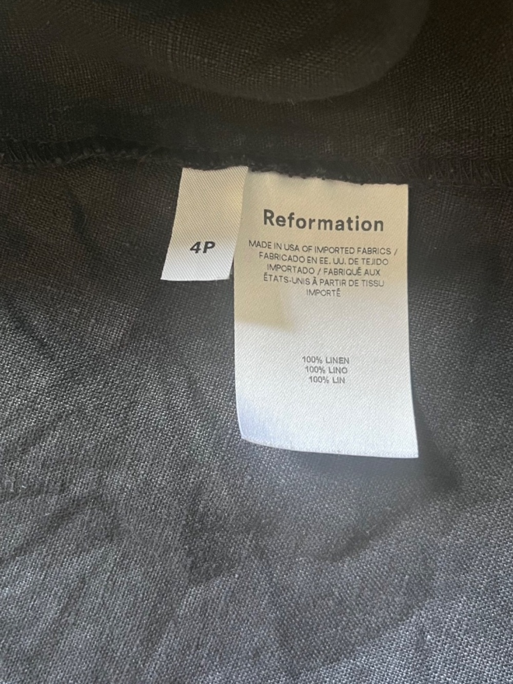 Reformation Silas Linen Midi Skirt - Picture 3 of 11